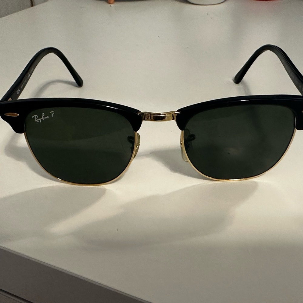 Polarized Ray-Bans Clubmaster Classic